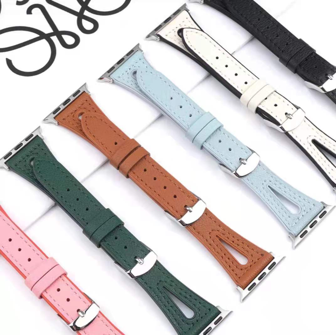22mm Watch Strap Watch fFashion V Silicone Leather Strap