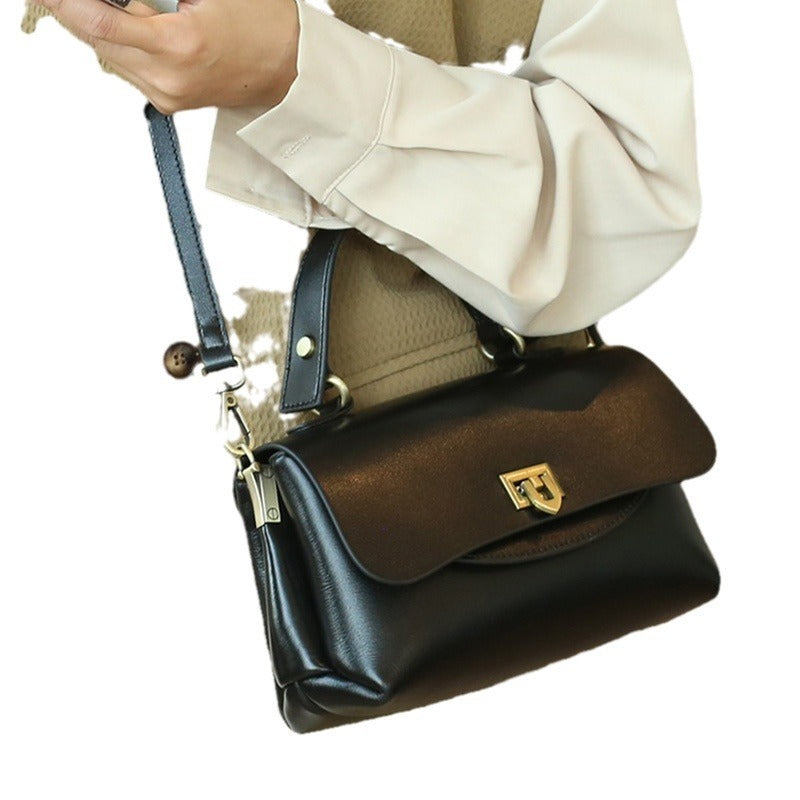 Women's Retro Fashion Multi-bag Leather Handbag