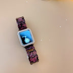 Stylish Multicolor Modern Oval Resin Shell Strap